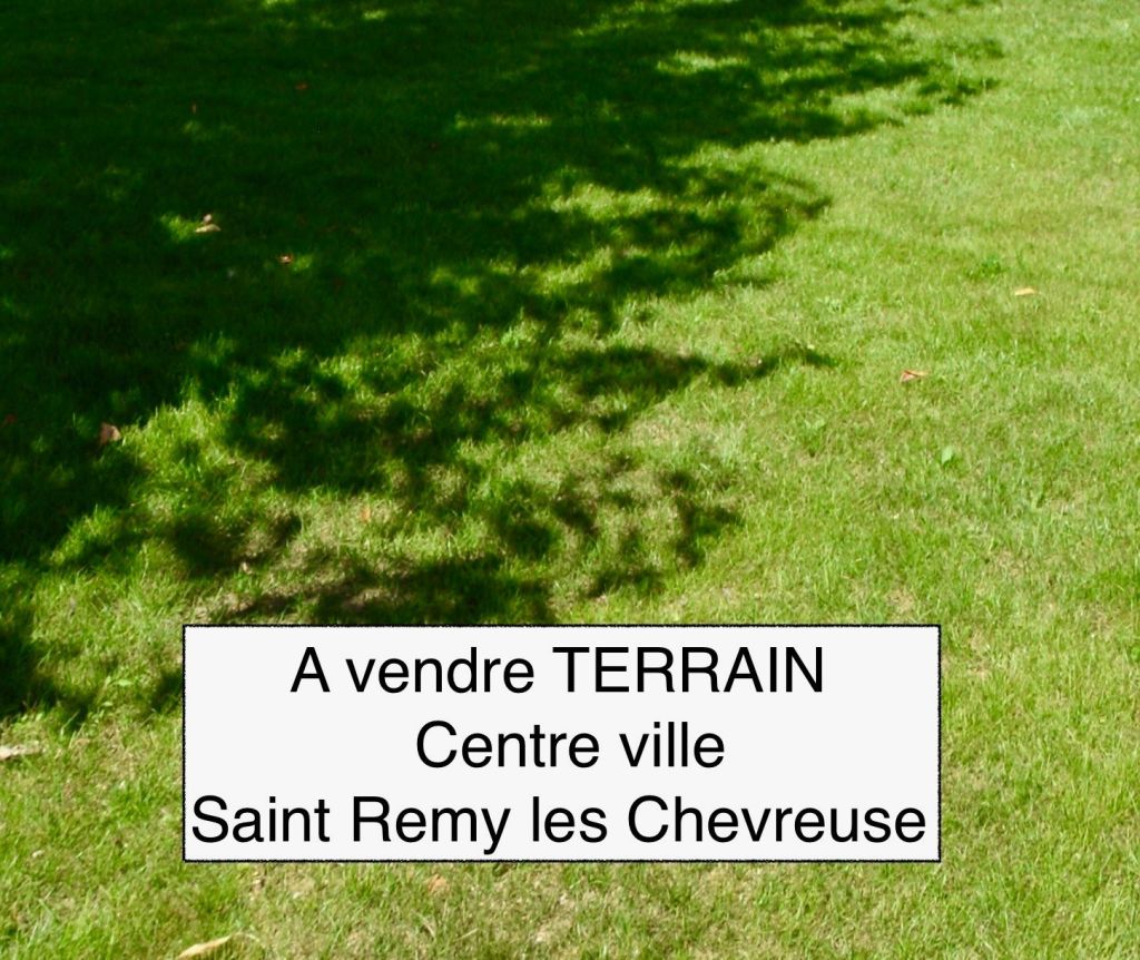Vente Terrain Saint-Rémy-lès-Chevreuse 78470 450 m²