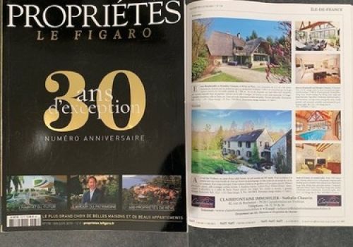 Clairefontaine Immobilier dans les 30 ans de Propriétés Le Figaro